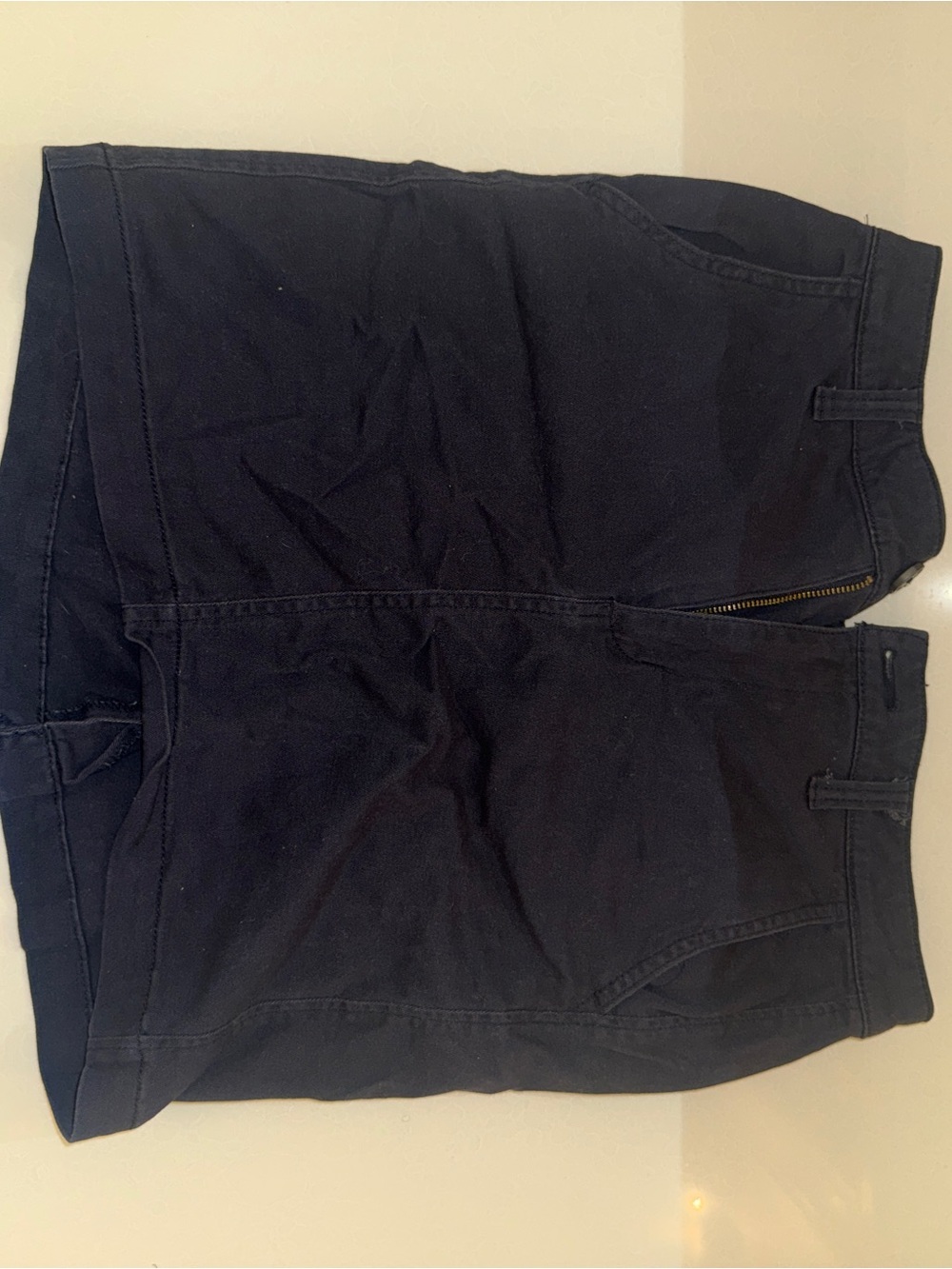 Classic Navy Mini Skirt